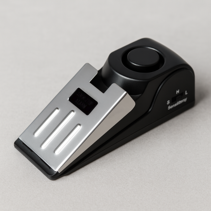 LockOut Kit – Portable Door Lock & Alarm for Airbnb, Hotels & Rentals