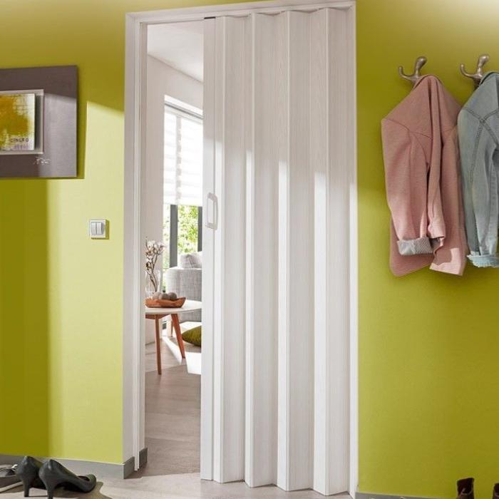 Magnus Double Folding Door White 72 x 80 in